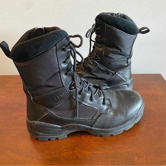 5.11 Black Tactical Boots ATAC 2.0 8” Side Zip - Picture 3 of 8